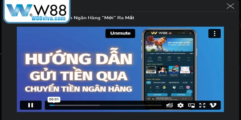 Đăng Ký W88 - Hướng Dẫn Thao Tác Nhanh Chỉ Vài Bước 15 Để bắt đầu trải nghiệm, anh em hãy nắm vững các bước nạp tiền W88